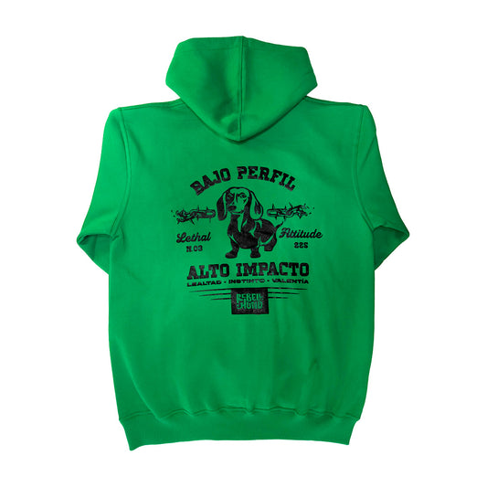 Hoodie About Expectations Verde Americano