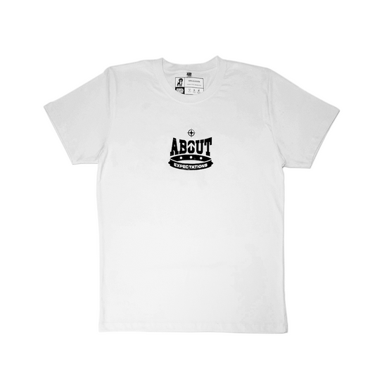 Polera About Expectations Blanca