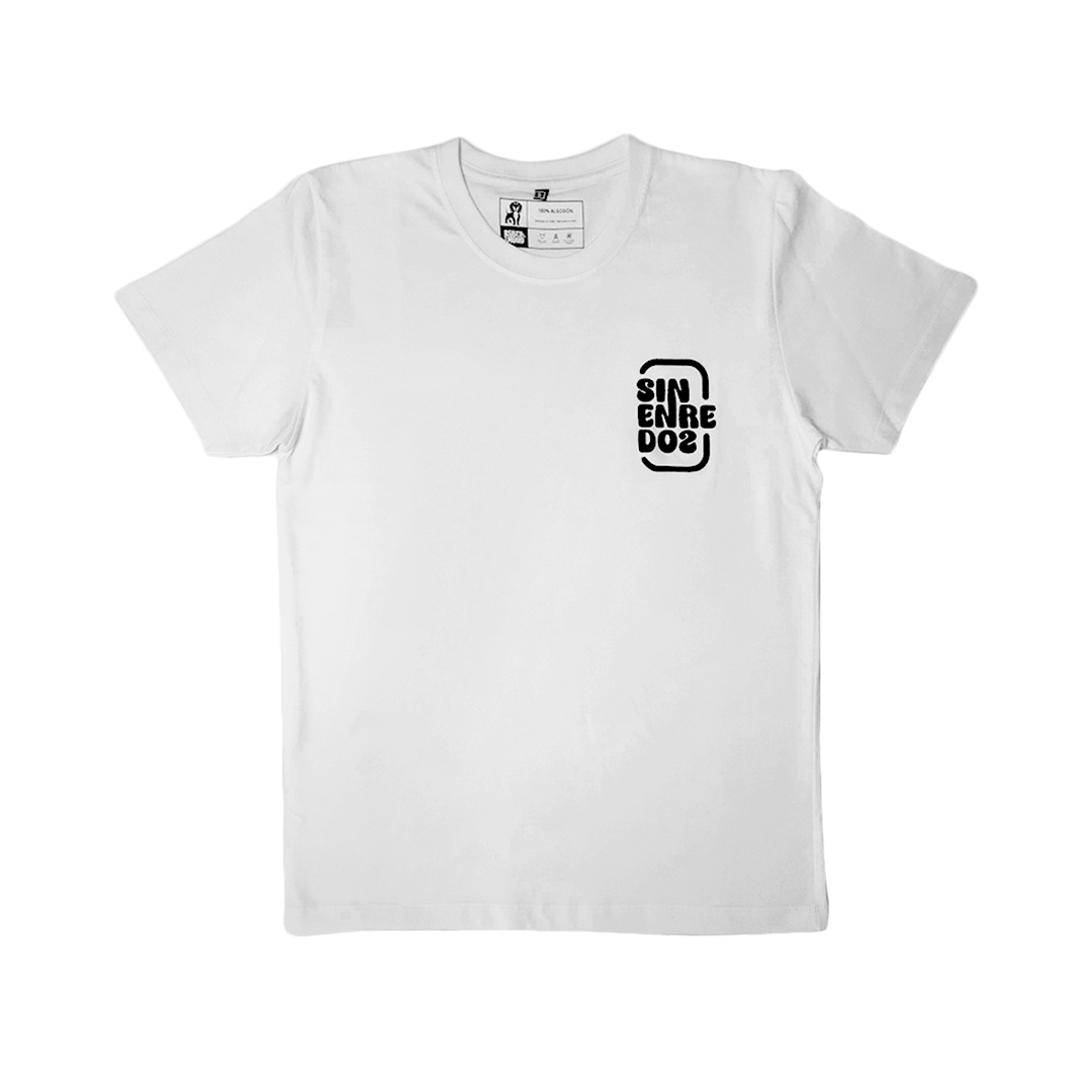 Polera Sin Enredos Blanca
