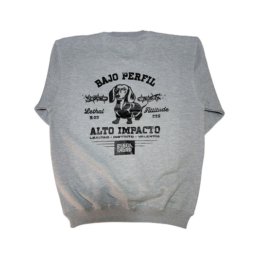 Polerón Crewneck About Expectations Gris