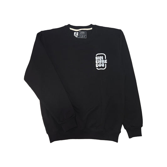 Polerón Crewneck Sin Enredos Negro