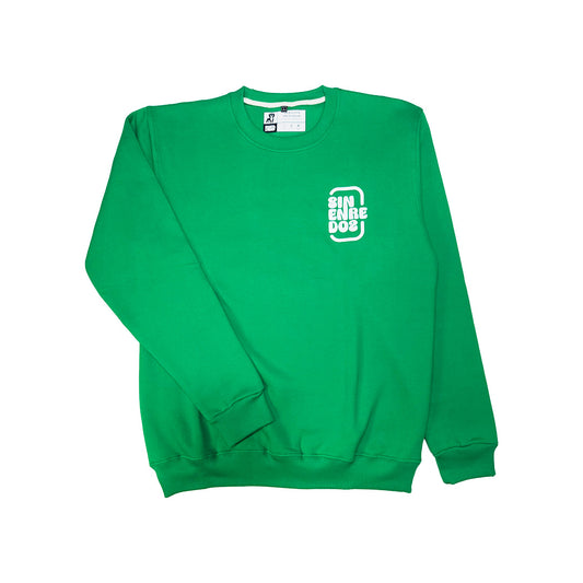 Polerón Crewneck Sin Enredos Verde Americano