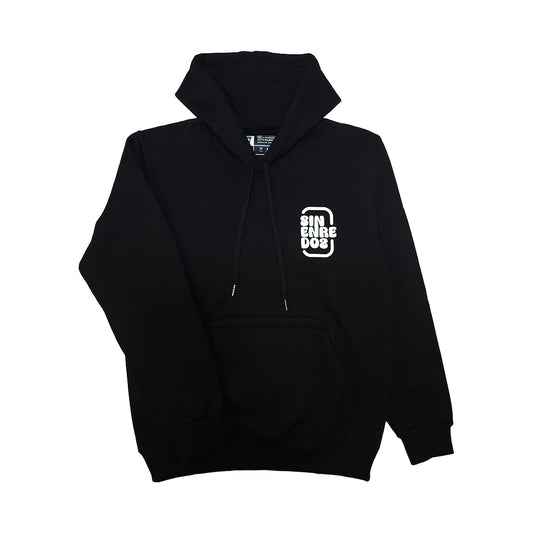 Hoodie Sin Enredos Negro