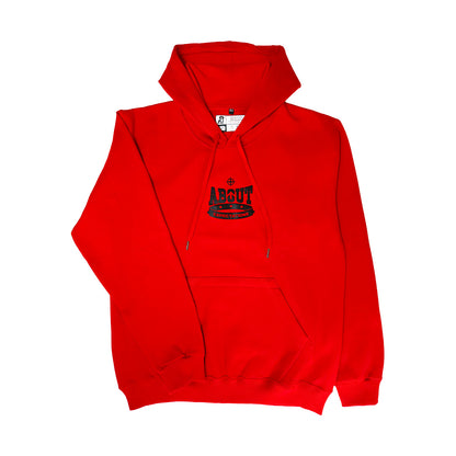 Hoodie About Expectations Rojo