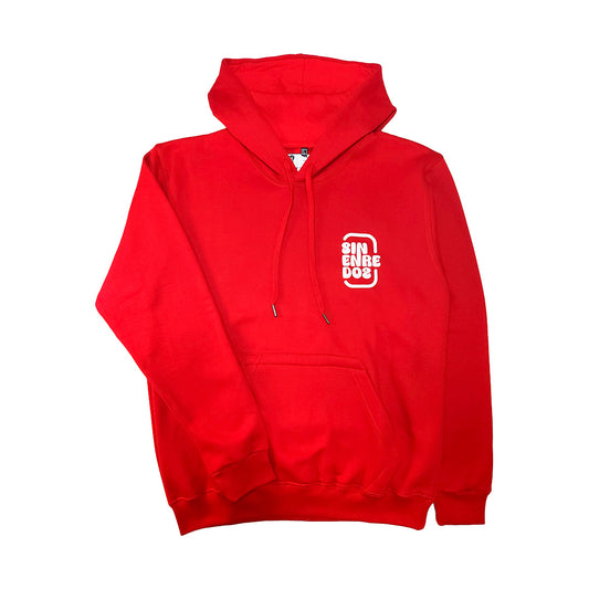 Hoodie Sin Enredos Rojo