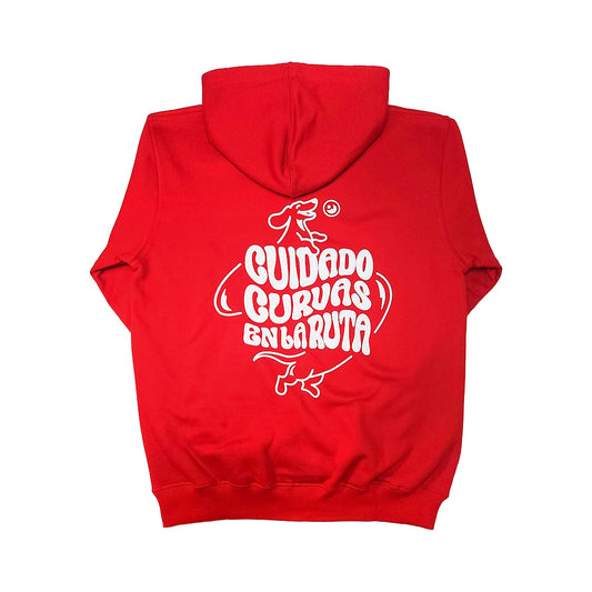 Hoodie Sin Enredos Rojo