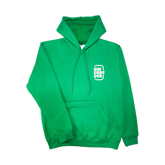 Hoodie Sin Enredos Verde Americano