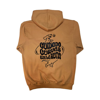 Hoodie Sin Enredos Camel