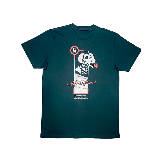 Polera Adventures Verde Pino