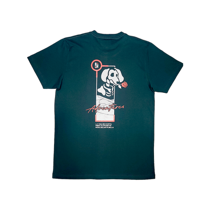 Polera Adventures Verde Pino