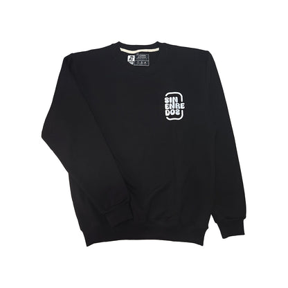 Polerón Crewneck Sin Enredos Negro