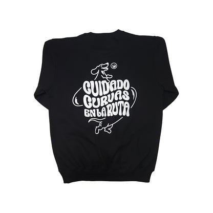 Polerón Crewneck Sin Enredos Negro